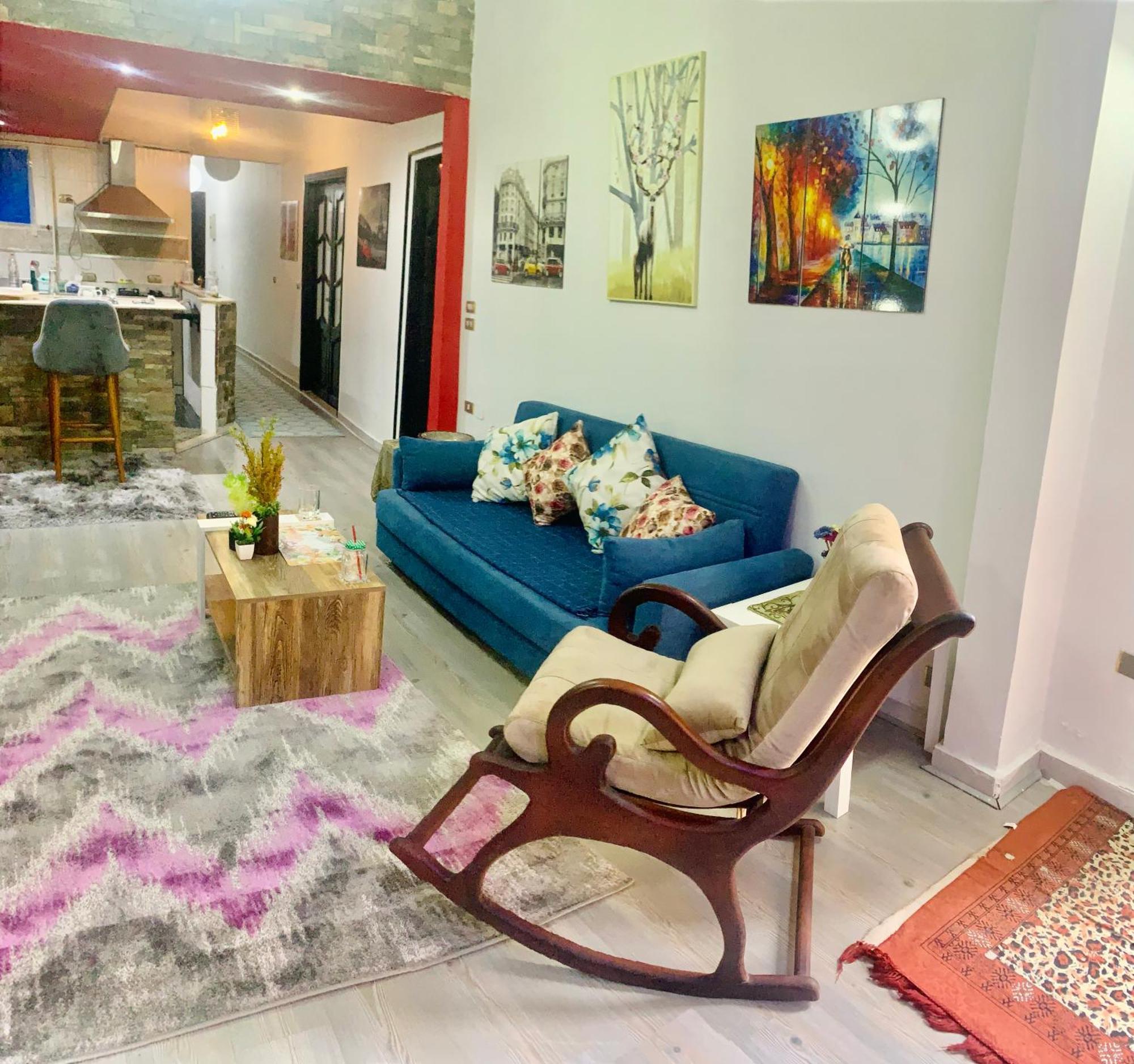 Apartment With A Private Garden In New Cairo Exterior foto