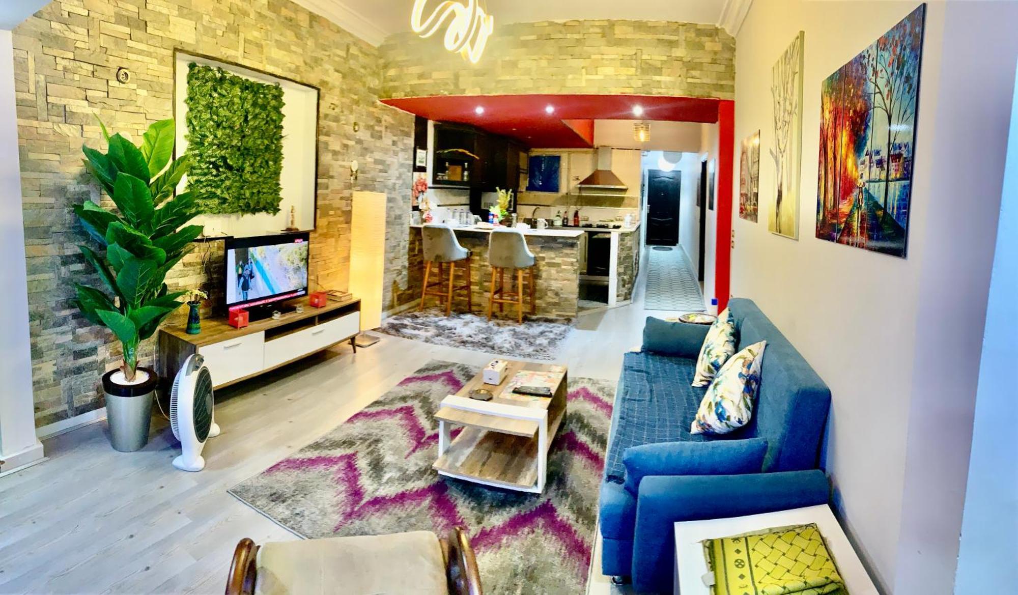 Apartment With A Private Garden In New Cairo Exterior foto