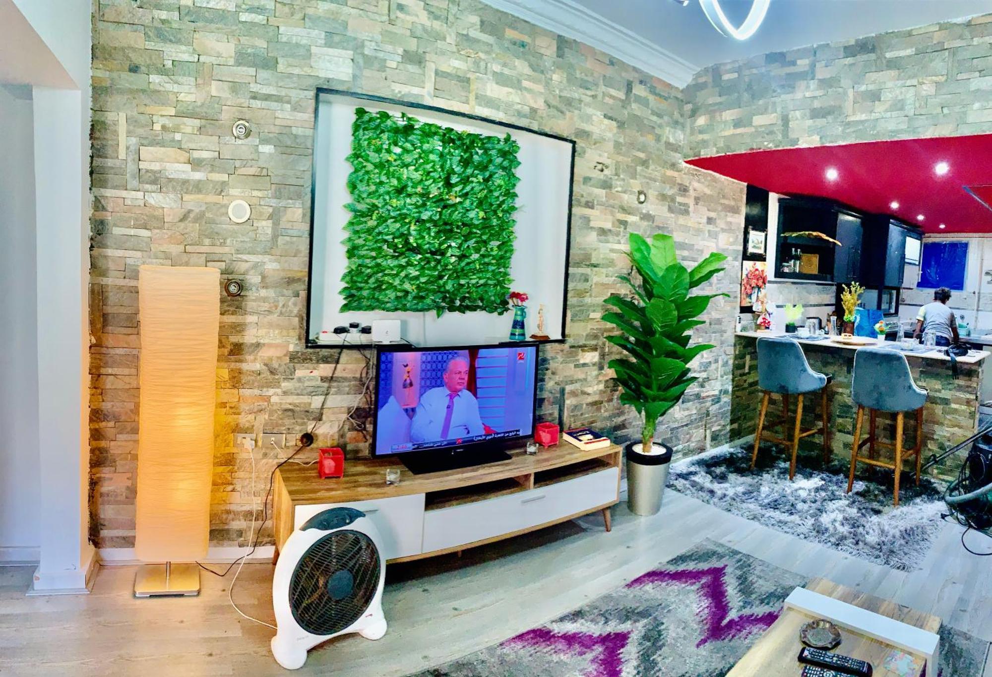 Apartment With A Private Garden In New Cairo Exterior foto